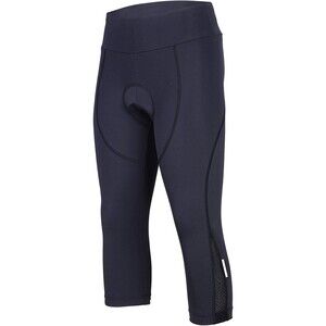 Spoear 3/4 Black/Pink Padded Bike Riding Cycling Capri Tights Sz S